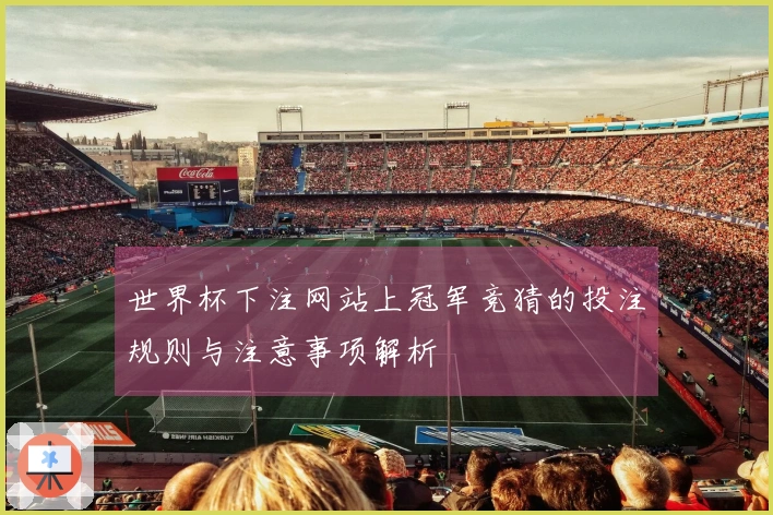世界杯下注网站上冠军竞猜的投注规则与注意事项解析