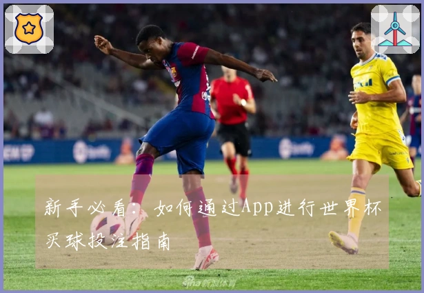 新手必看：如何通过App进行世界杯买球投注指南