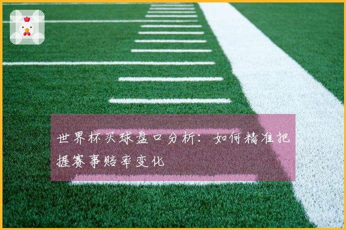 世界杯买球盘口分析：如何精准把握赛事赔率变化